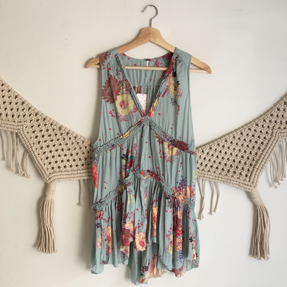 Free People Floral Tunic - Picture 2 of 7